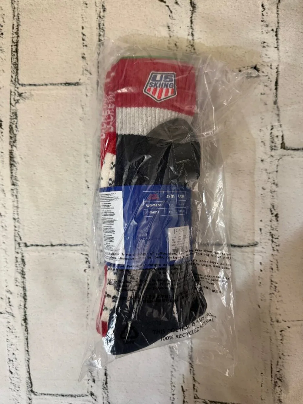 U.S. Ski & Snowboard by J.Crew cotton socks three-pack